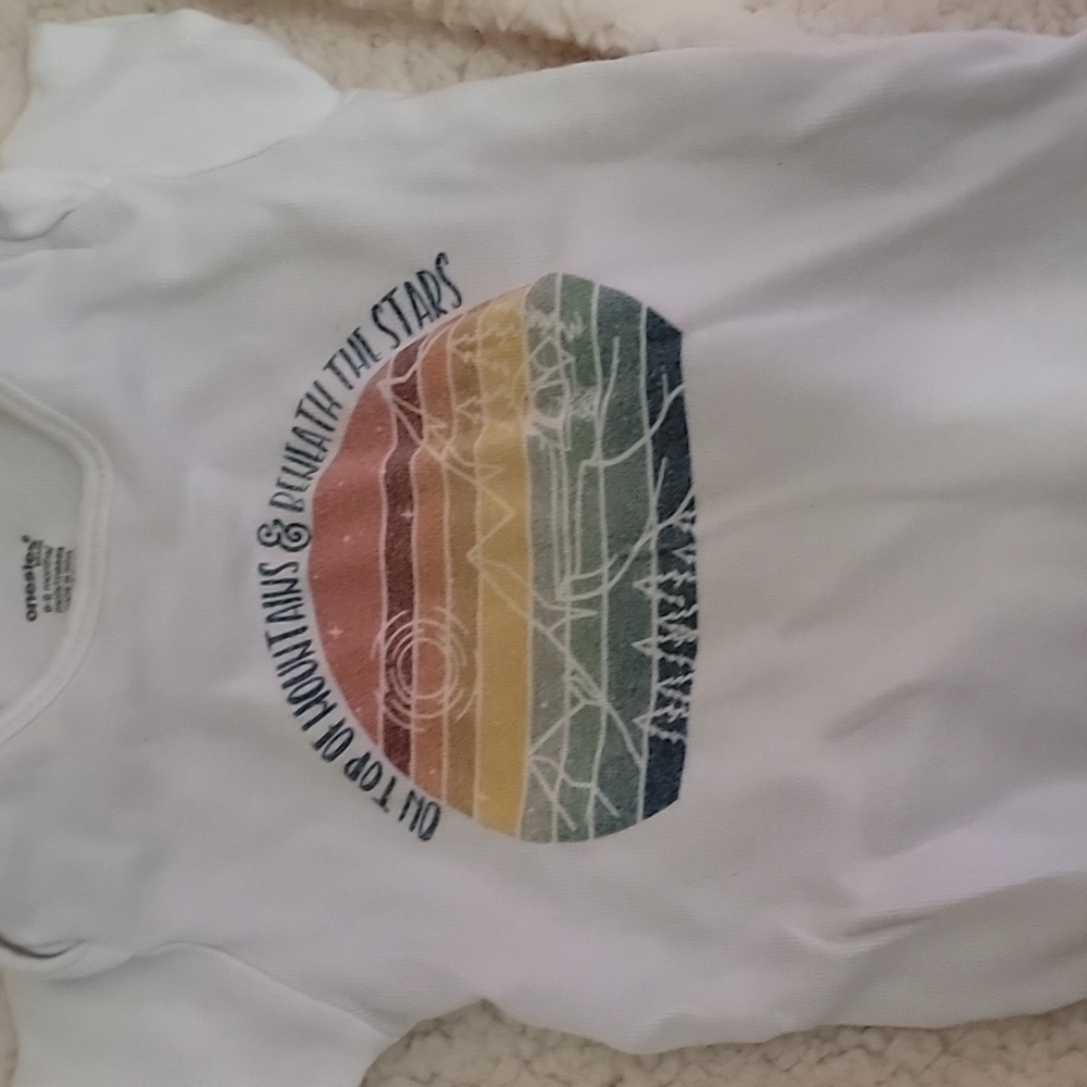 6-9 month onesie